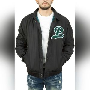New PUMA Team Bomber Black Jacket Men Small MSRP $125
